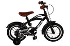 volare black cruiser kinderfiets - jongens - 12 inch - zwart - twee handremmen