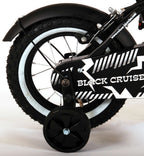 volare black cruiser kinderfiets - jongens - 12 inch - zwart - twee handremmen