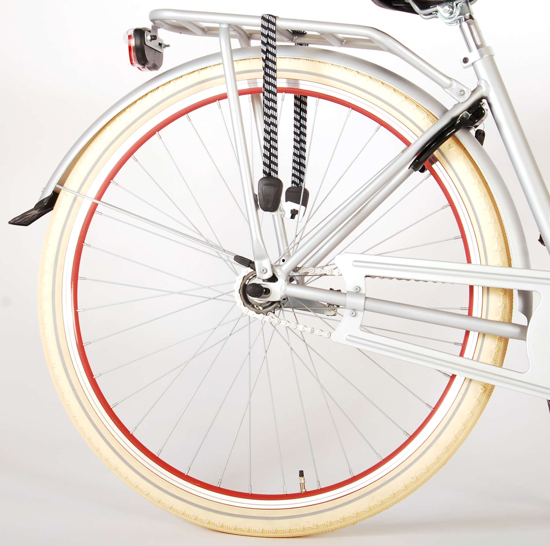 VOLARE Oma Meisjesfiets51 centimeter Mat Zilver