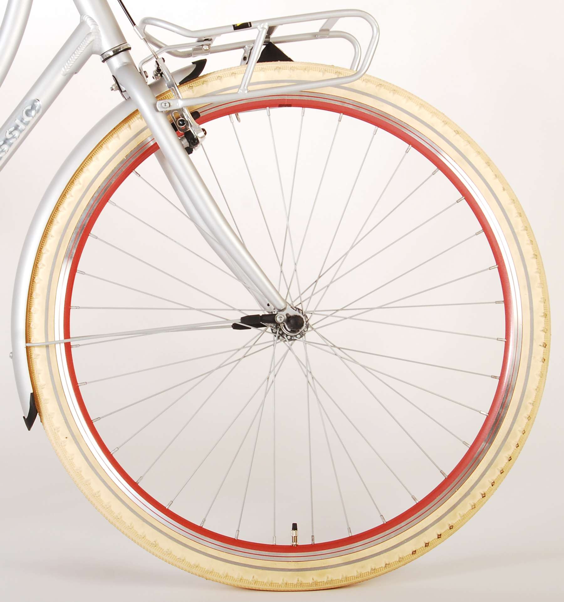 VOLARE Oma Meisjesfiets51 centimeter Mat Zilver