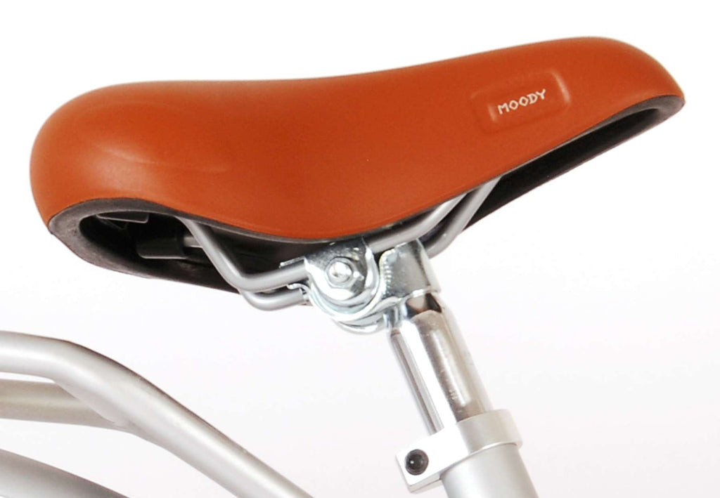 VOLARE Oma Meisjesfiets51 centimeter Mat Zilver