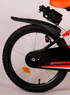 Volare Sportivo Kinderfiets - Jongens - 18 inch - Neon Oranje Zwart