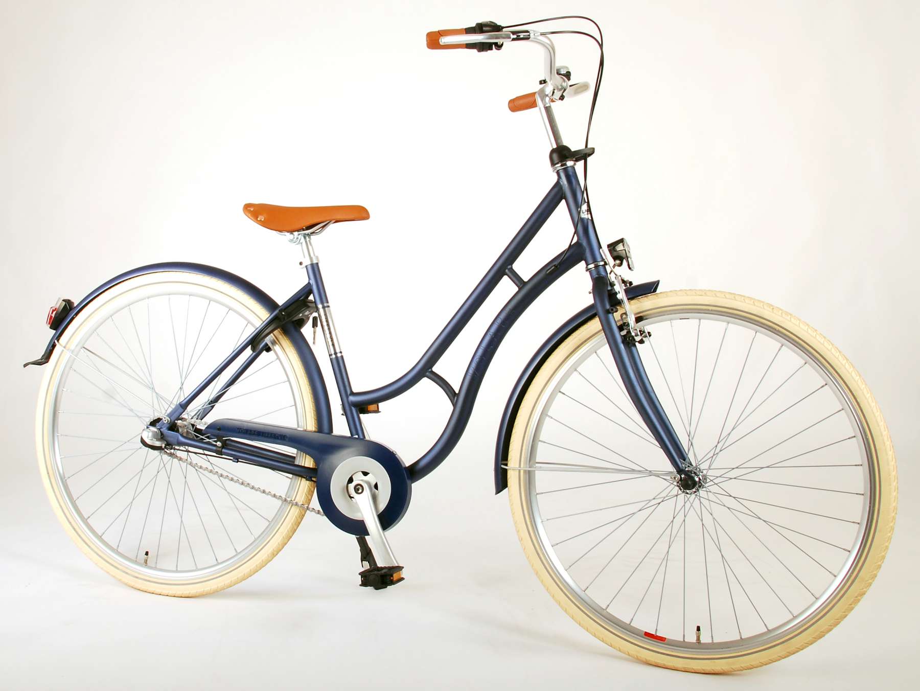 VOLARE Lifestyle Meisjesfiets Tiener 48 cm lage zadelstand Blauw 3 versnellingen