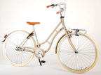 VOLARE Lifestyle Meisjesfiets Tiener 48 cm lage zadelstand Zand 3 versnellingen