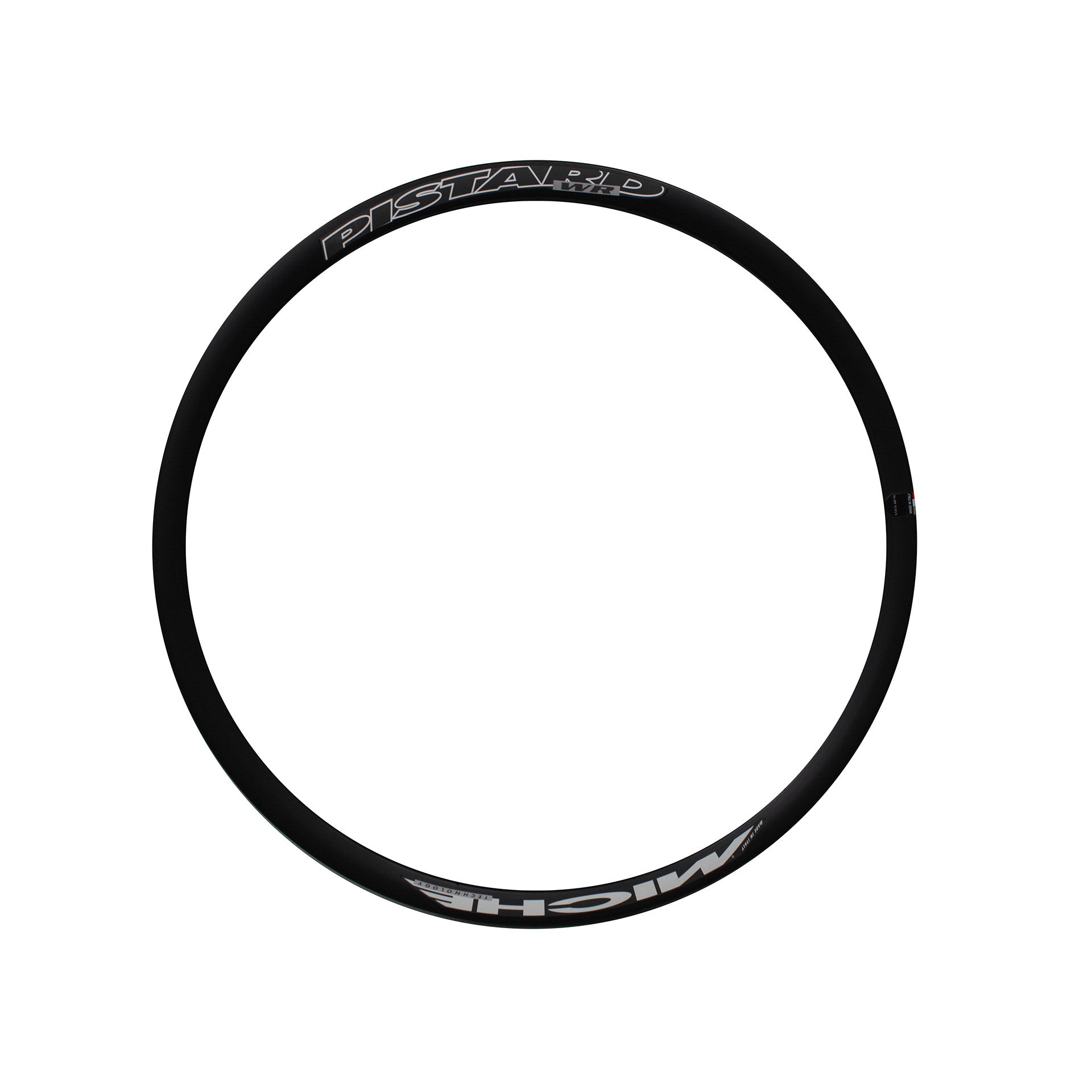 Miche velg 28 pista draad 24g alu zwart