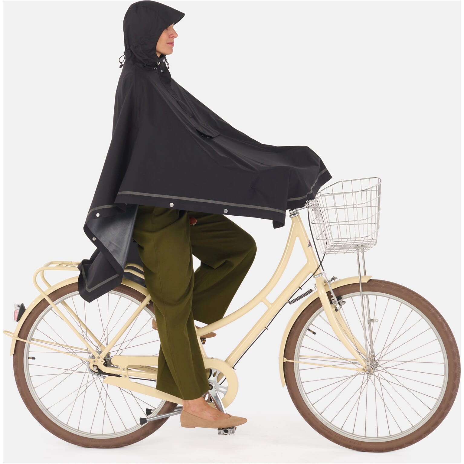 Weathergoods sweden poncho imbris black m l