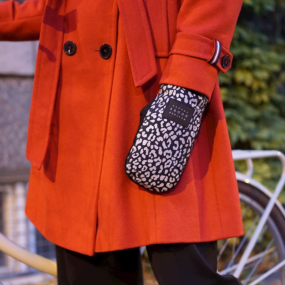 Weathergoods sweden reflecterende wanten luna leopard s m