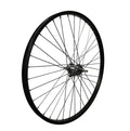 Achterwiel 24x1.3/8 zwart remnaaf