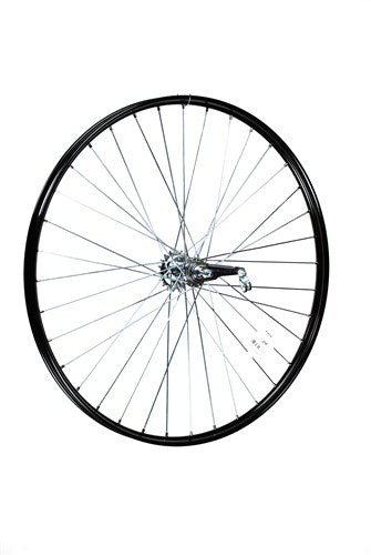 Roland Achterwiel 28x1.1/2 zwart shimano remnaaf spaak 12 kopring