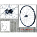 Velox voorwiel 28" QR hybride/gravel disc CL 100mm