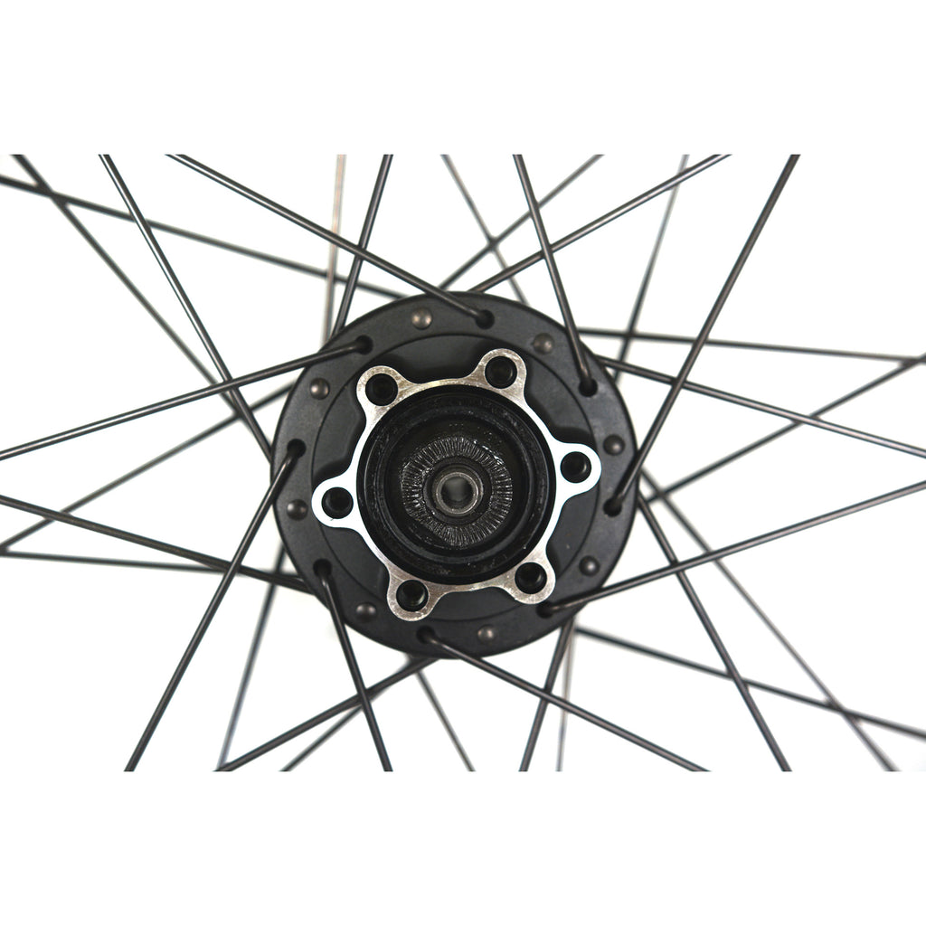 Velox voorwiel 28 gravel 19 shimano m475 disc 100mm qr