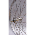 Roland voorwiel 20-1.75 alu sh32 zilver rvs spaak 14