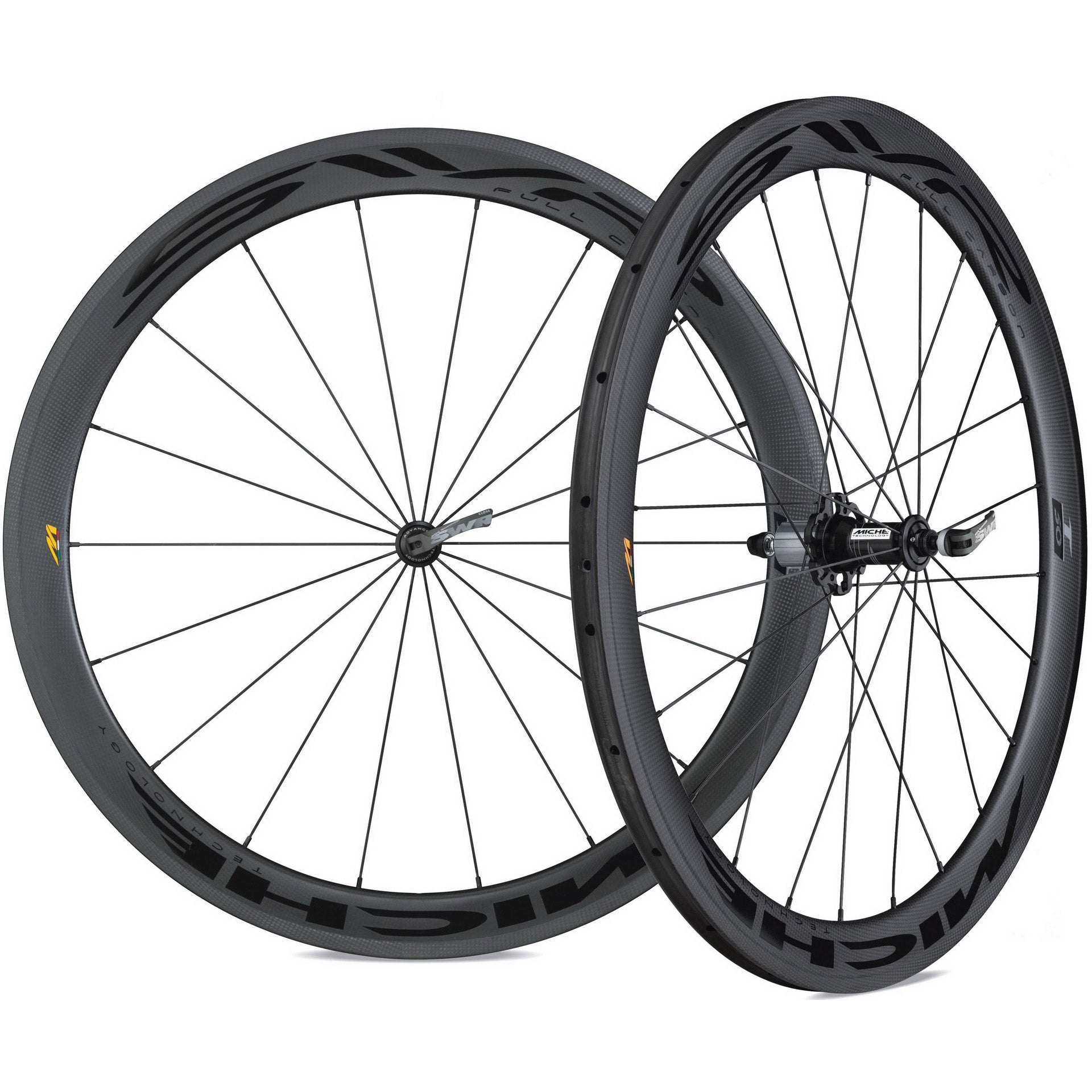 Miche wielset swr full carbon 50 50 zwart shimano