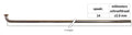 Sapim spaak zink 14-188 zonder nippel (144st)