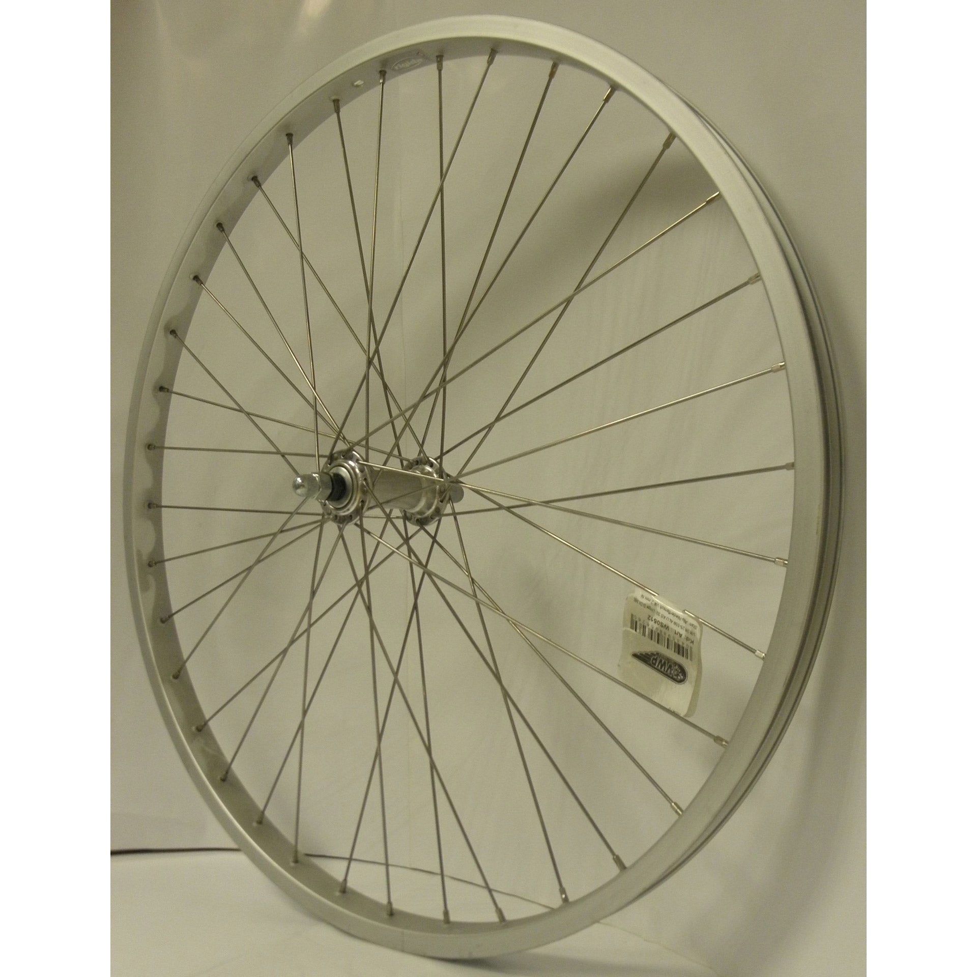 Voorwiel 26-1.75 559 alu sh32 spaak 14 rvs zilver