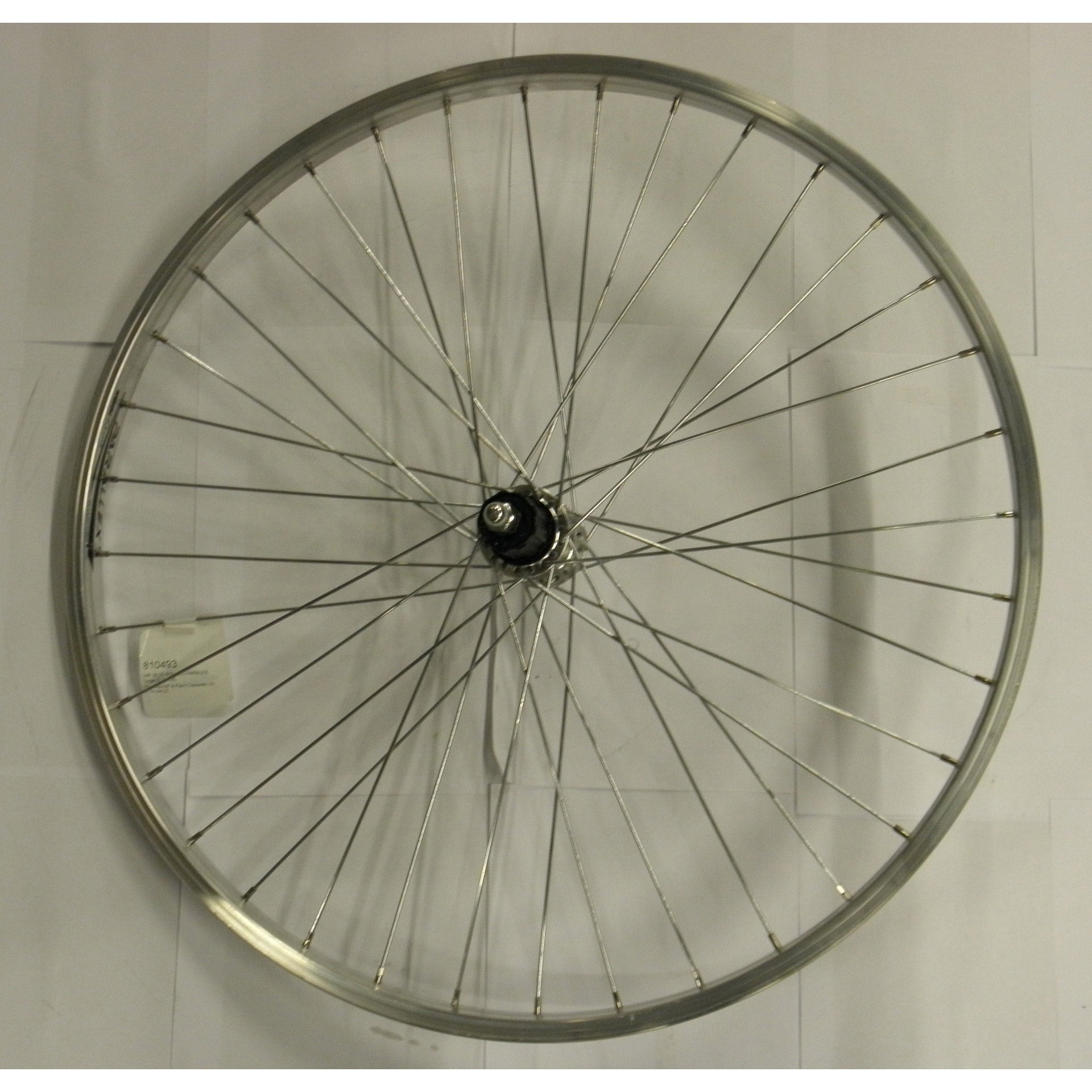Achterwiel 26-1.75 559 8v cass vast alu velg paralex zilver