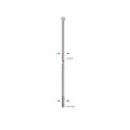 Alpina spaak zink 13-214 zonder nippel zilver (144st)