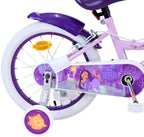 Wunsch disney wish kinderfiets - meisjes - 16 inch - paars - twee handremmen