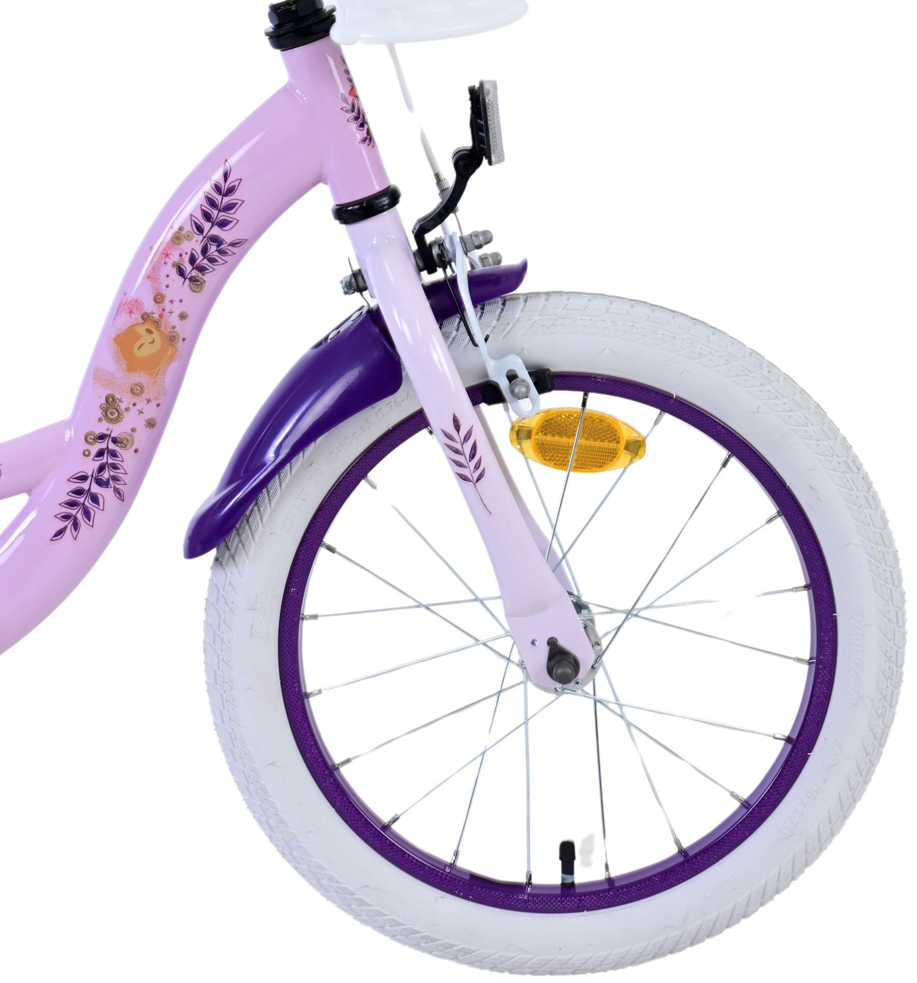 Disney wish 16 inch fiets lila 31652