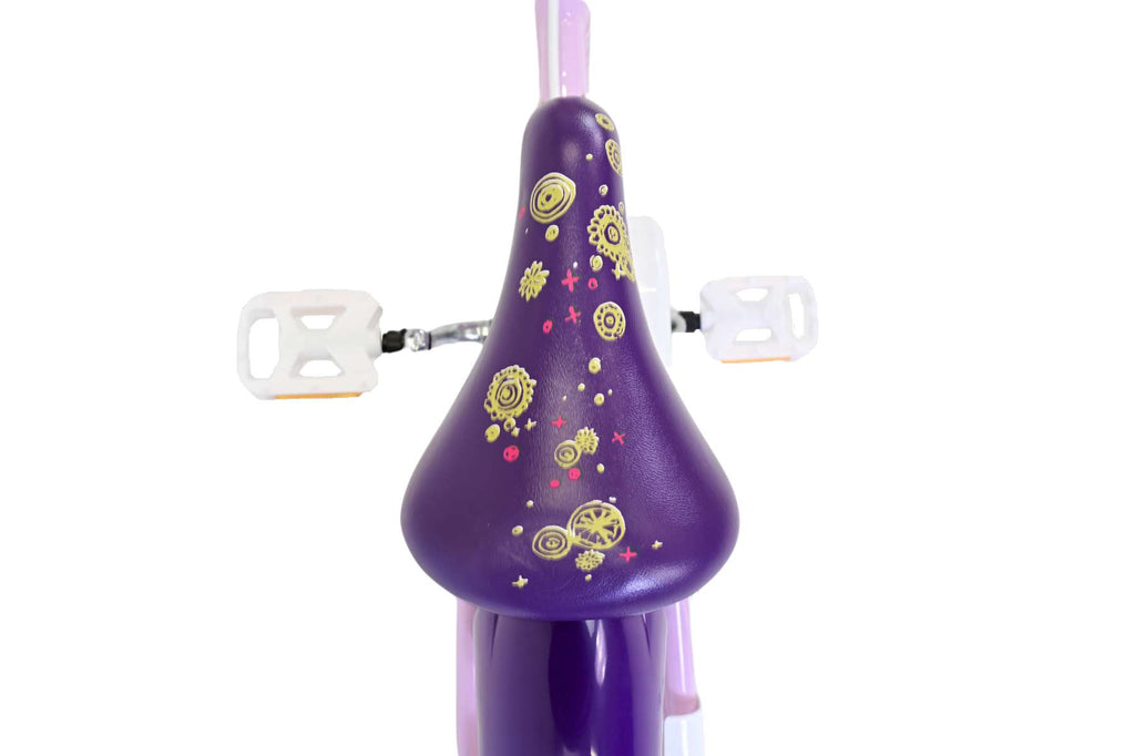 Wunsch disney wish kinderfiets - meisjes - 16 inch - paars - twee handremmen