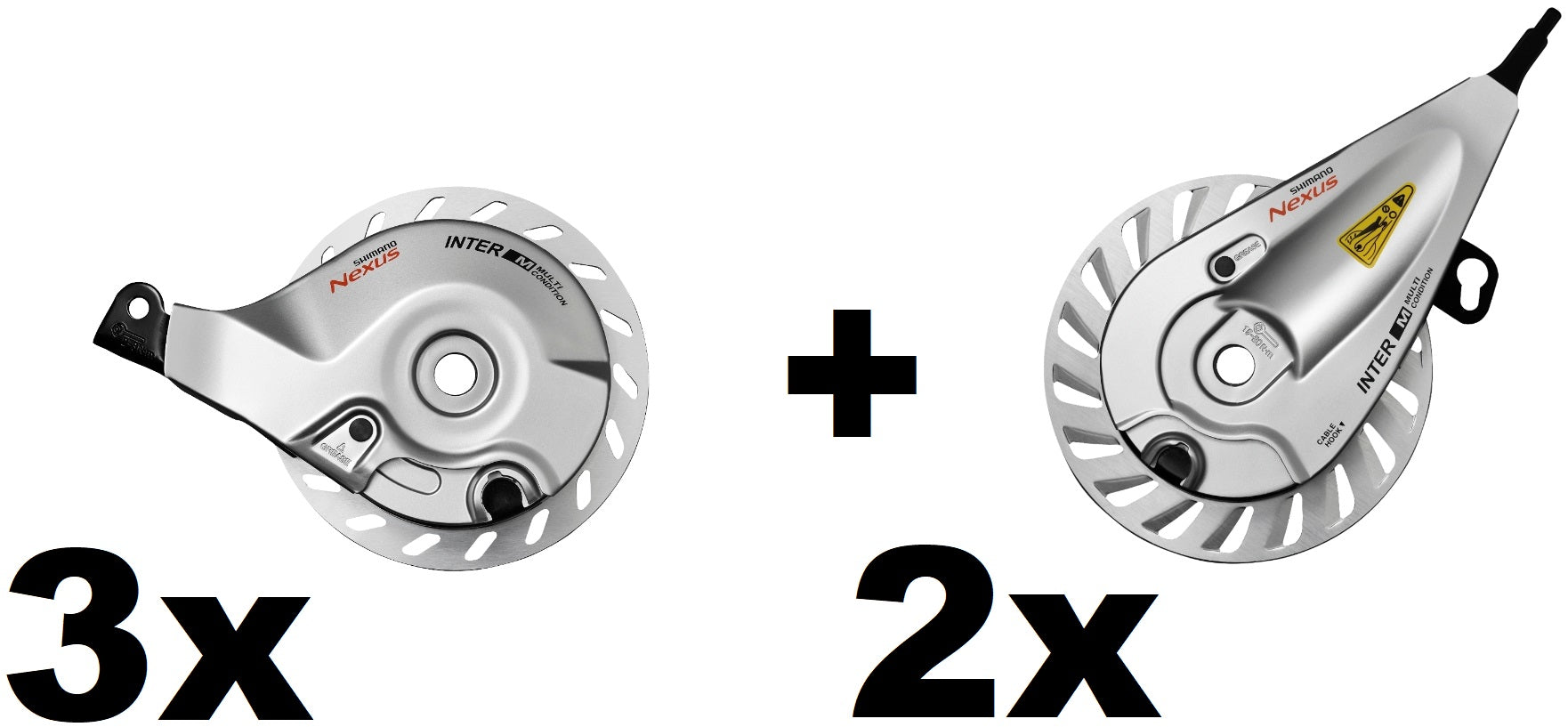 Shimano rollerbrakeset br-c6000