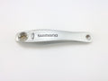 Crank Shimano links 170mm zilver