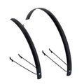 Xtrabike spatbord 28 zwart vlak alu