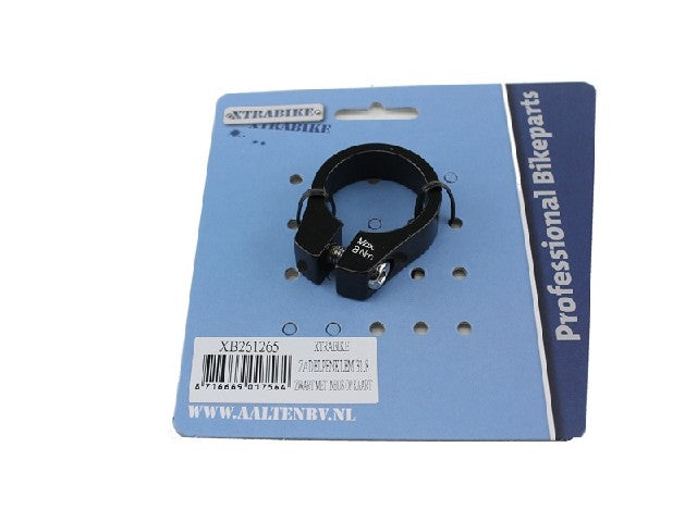 Voorwiel 28 alu zwart hoge velg