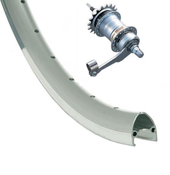 Achterwiel 28 Shimano nexus 3v