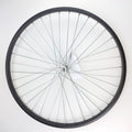 Voorwiel 24x1.75 alu zwart