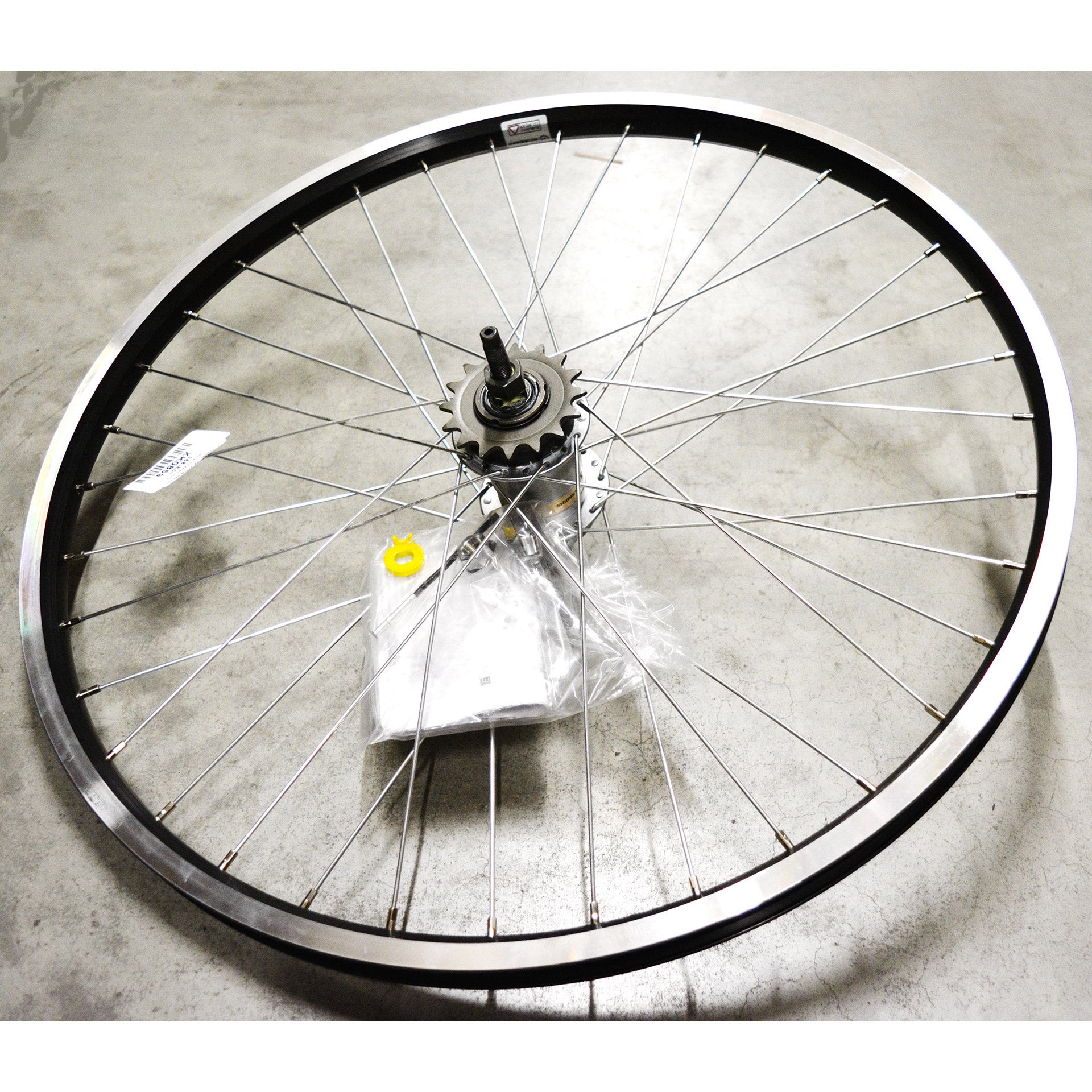 BFN achterwiel 24" Nexus 3V zwart
