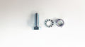 Bout m6X12 zeskant + veerring