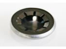 Asborgring 8mm met kap per 25