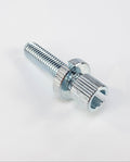 Kabelstelbout M8 met gleuf per 6