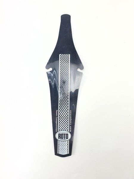 Spatbord Roto achter ass saver zwart