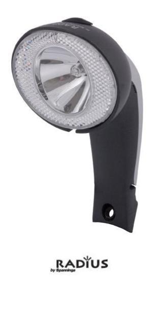 Koplamp Spanninga radius