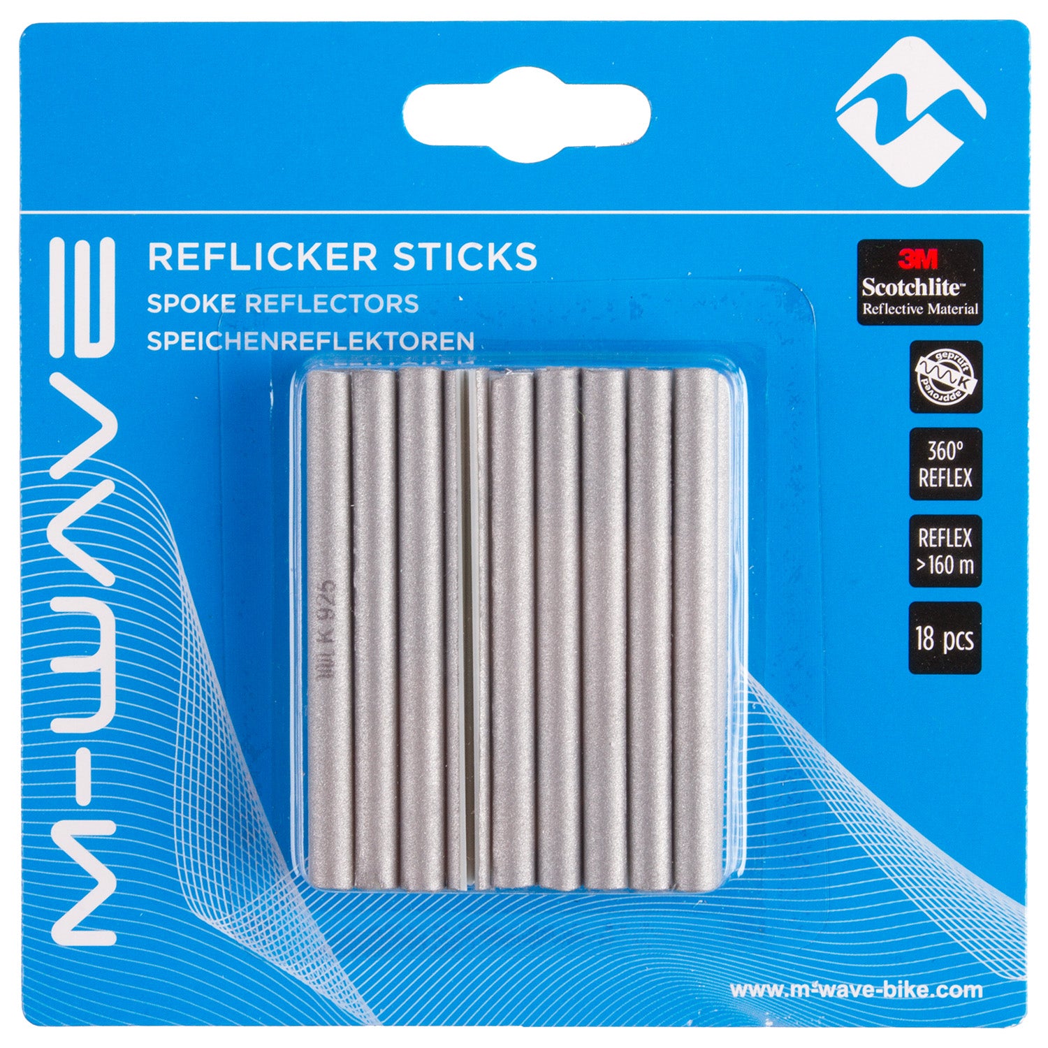 Spaakreflector 18 stuks