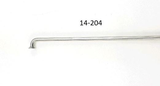 Sapim spaak 14-204 z nippel (1 stuk)