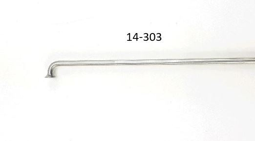 Spaken 14-303 zink zonder nippel