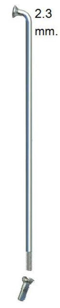 Spaken 13-298 rvs met nippel