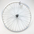 Achterwiel 20x1.75 freewheel zilver