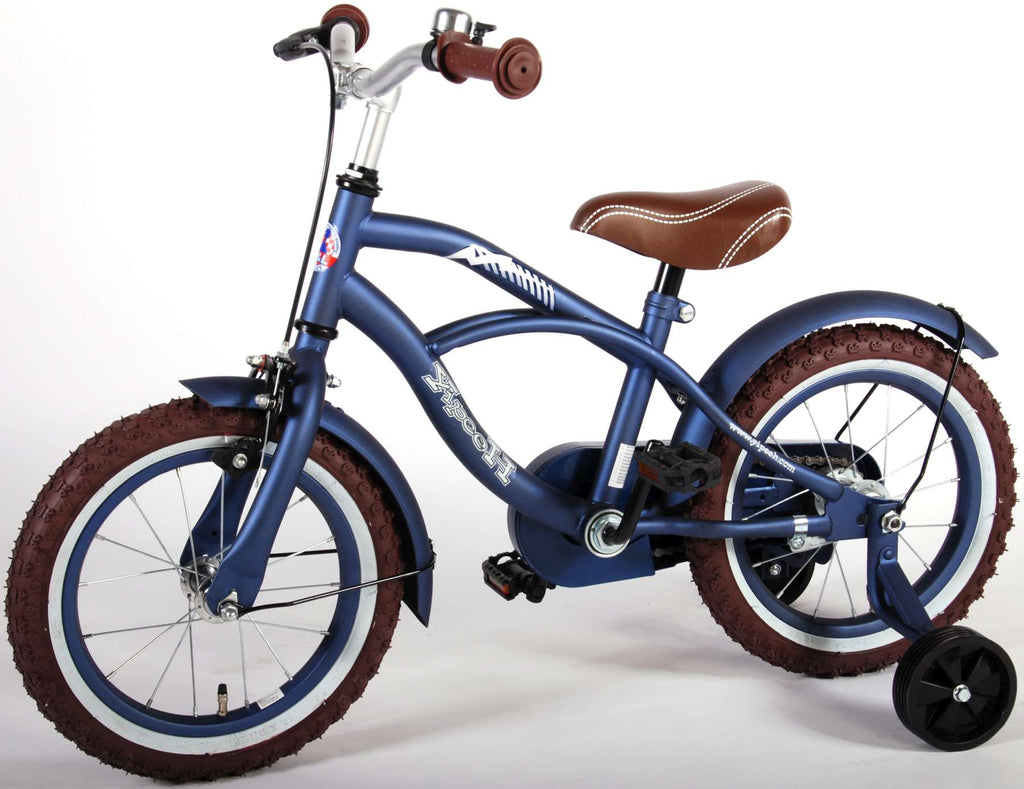 Volare Blue Cruiser Kinderfiets Jongens 14 inch Blauw 95% afgemonteerd