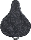 Zadeldek basil boheme 50490 charcoal zwart
