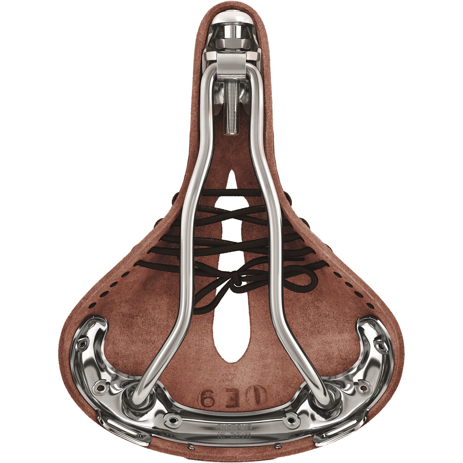 Brooks b17 short carved - antic brown
