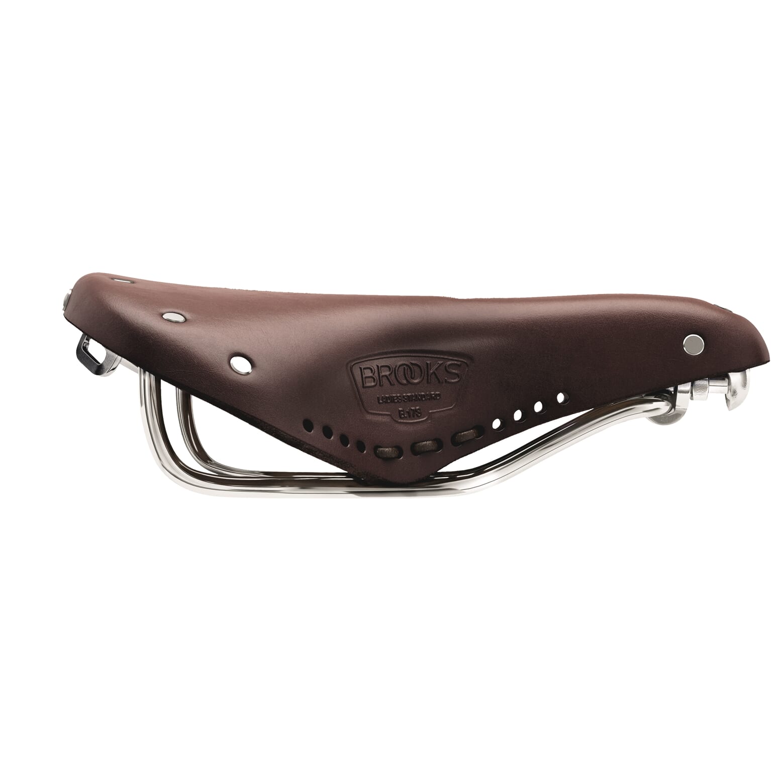 Brooks b17 short carved - antic brown