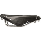 Brooks b17 short carved - black