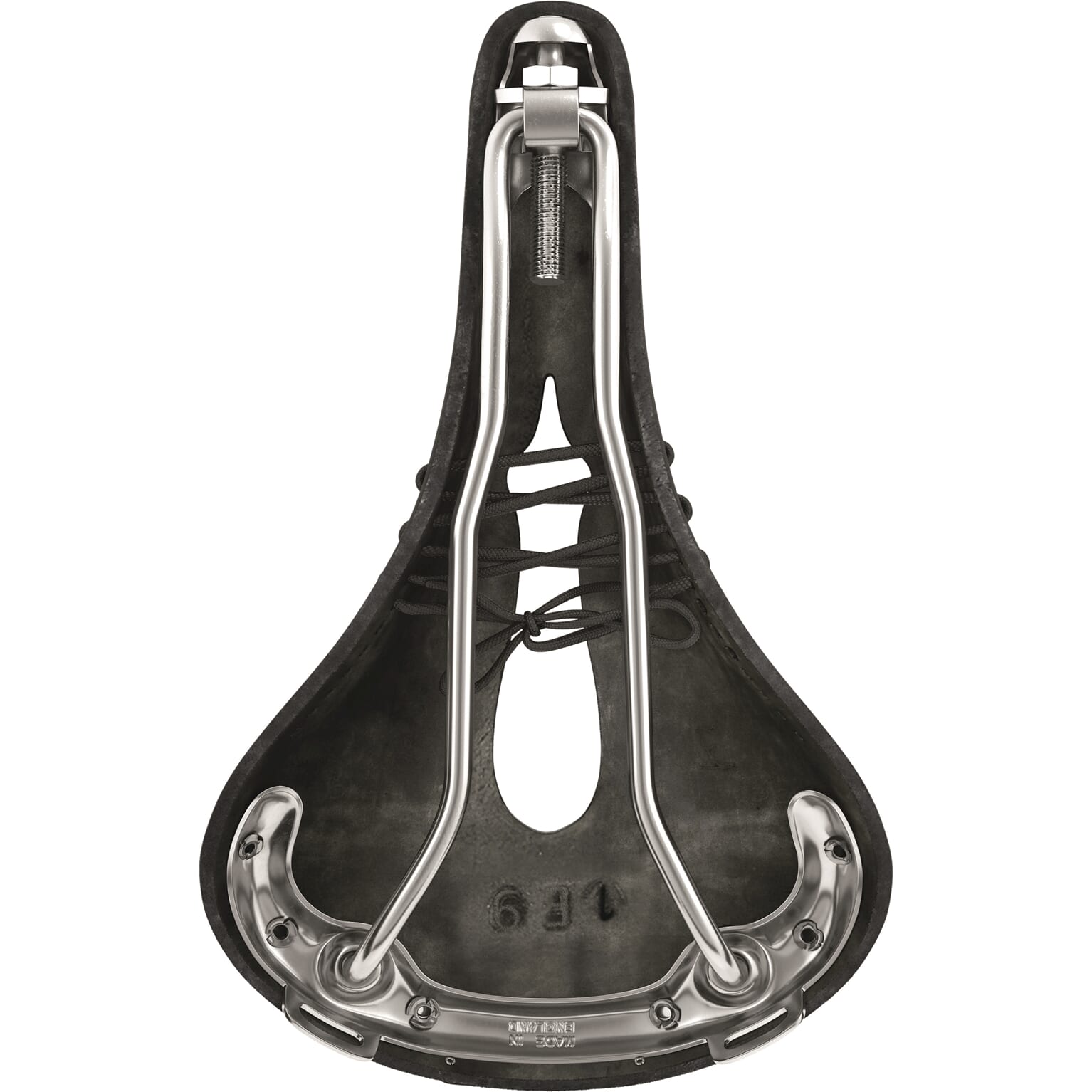 Brooks b17 carved - black