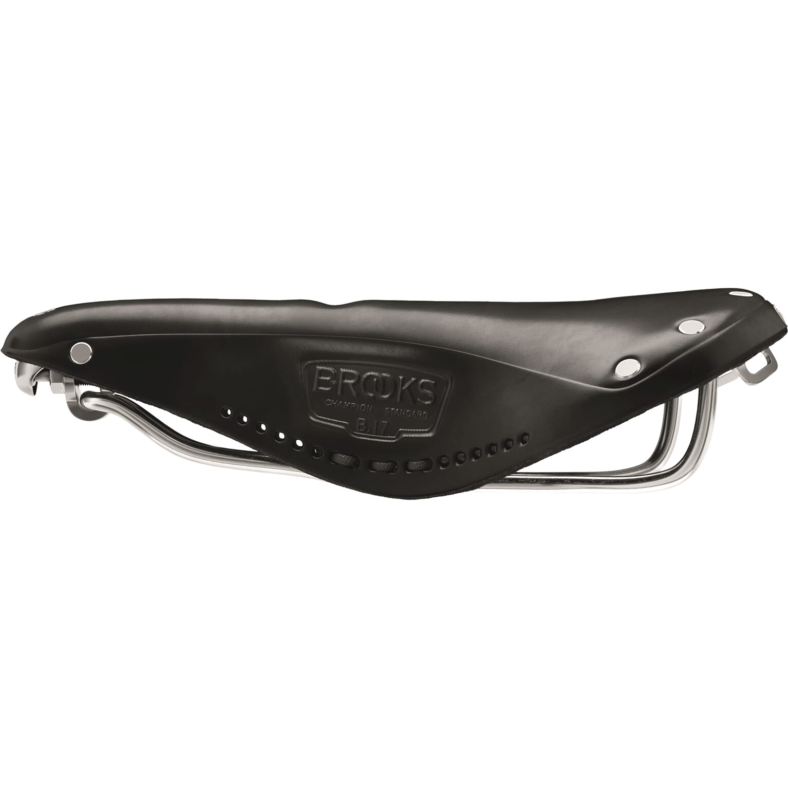 Brooks b17 carved - black