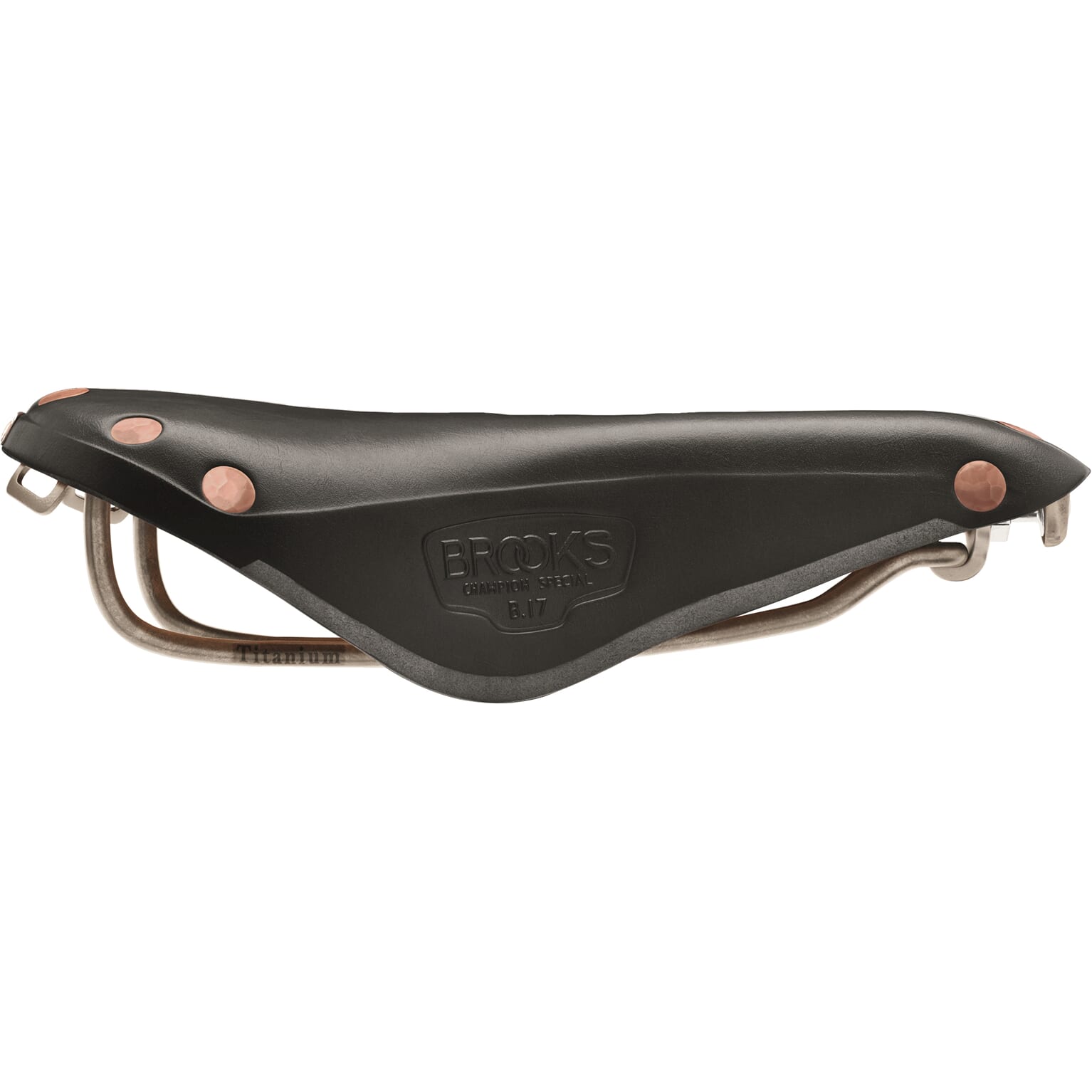 Brooks b17 special titanium - black