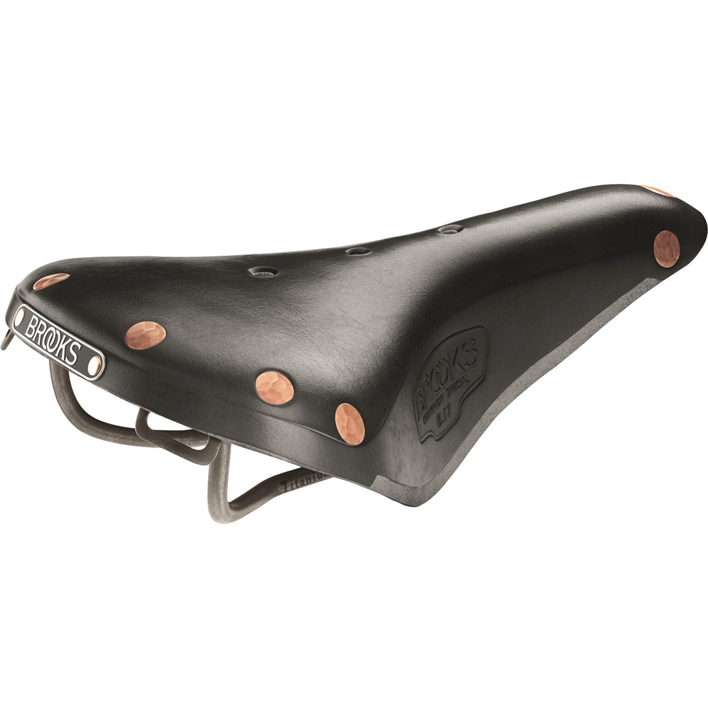 Brooks b17 special titanium - black